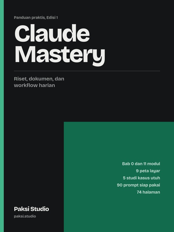 Sampul buku Claude Mastery